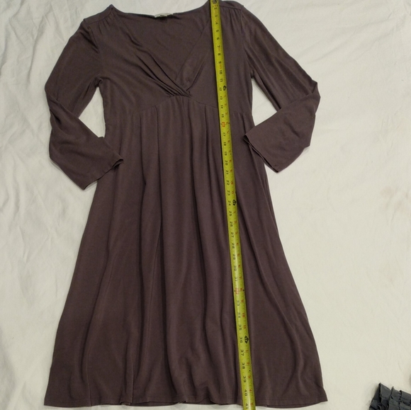 Matilda Jane S Garnet Hill Women XS Outfit London Ruffle Legging Dress Grey - Picture 3 of 15